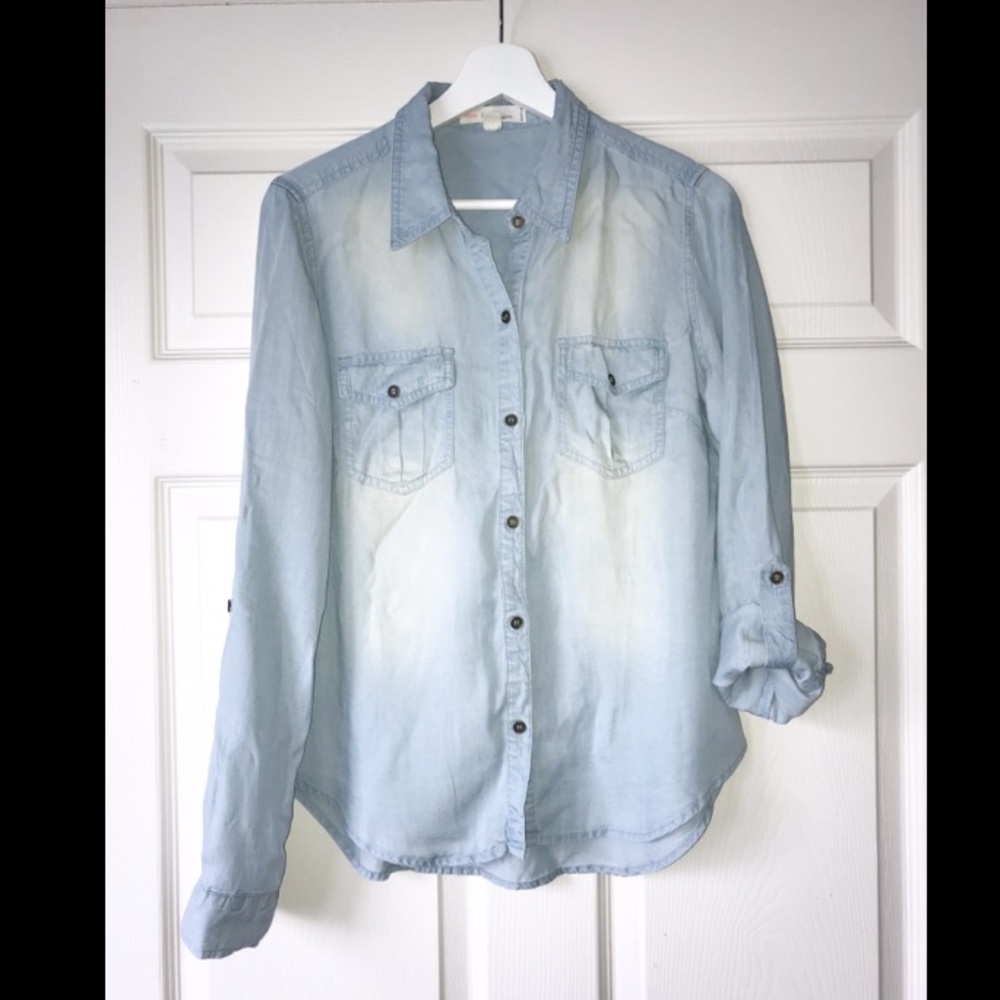 Called to Surf | Chambray button-up shirt